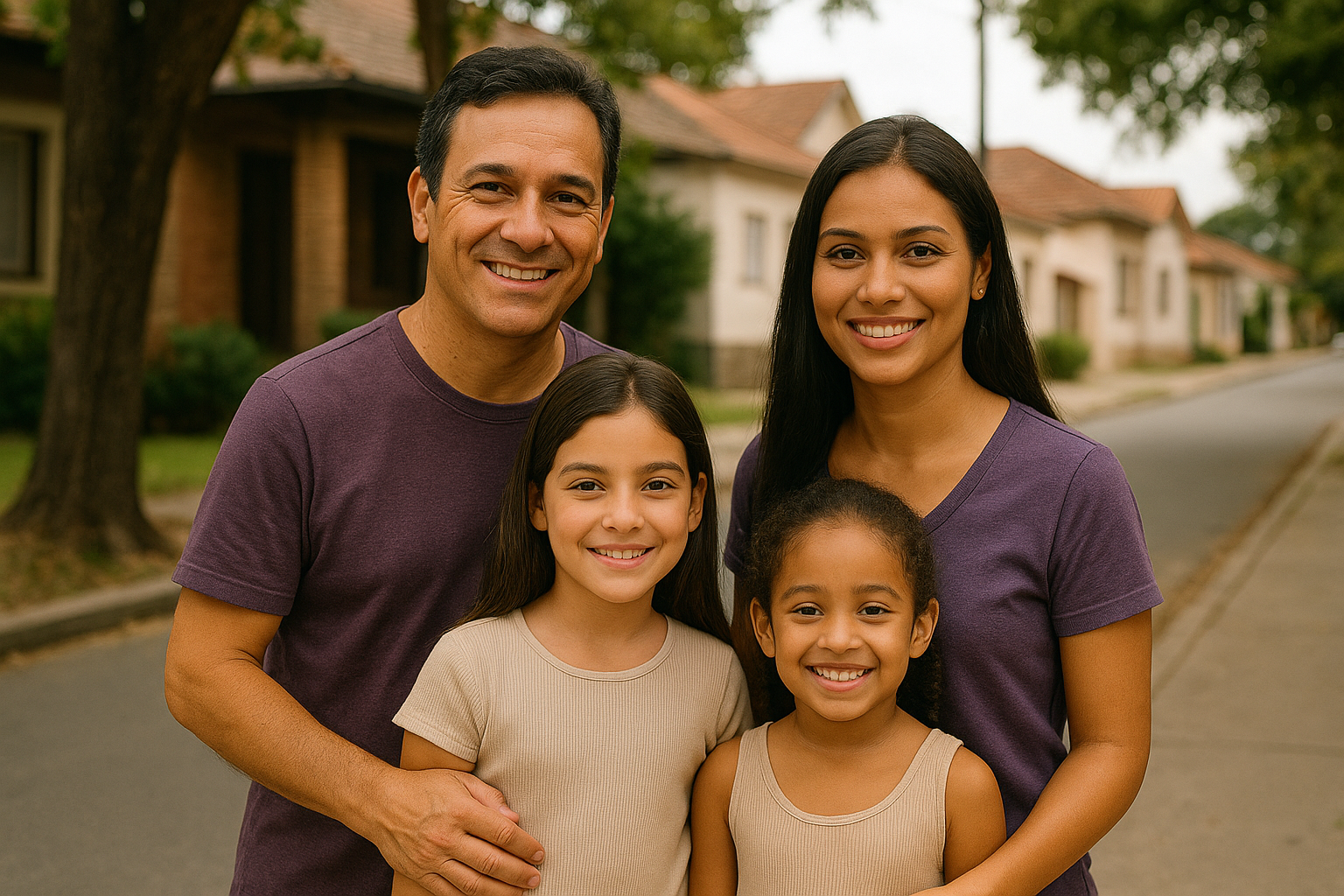 Vista aérea do litoral brasileiro ao pôr do sol